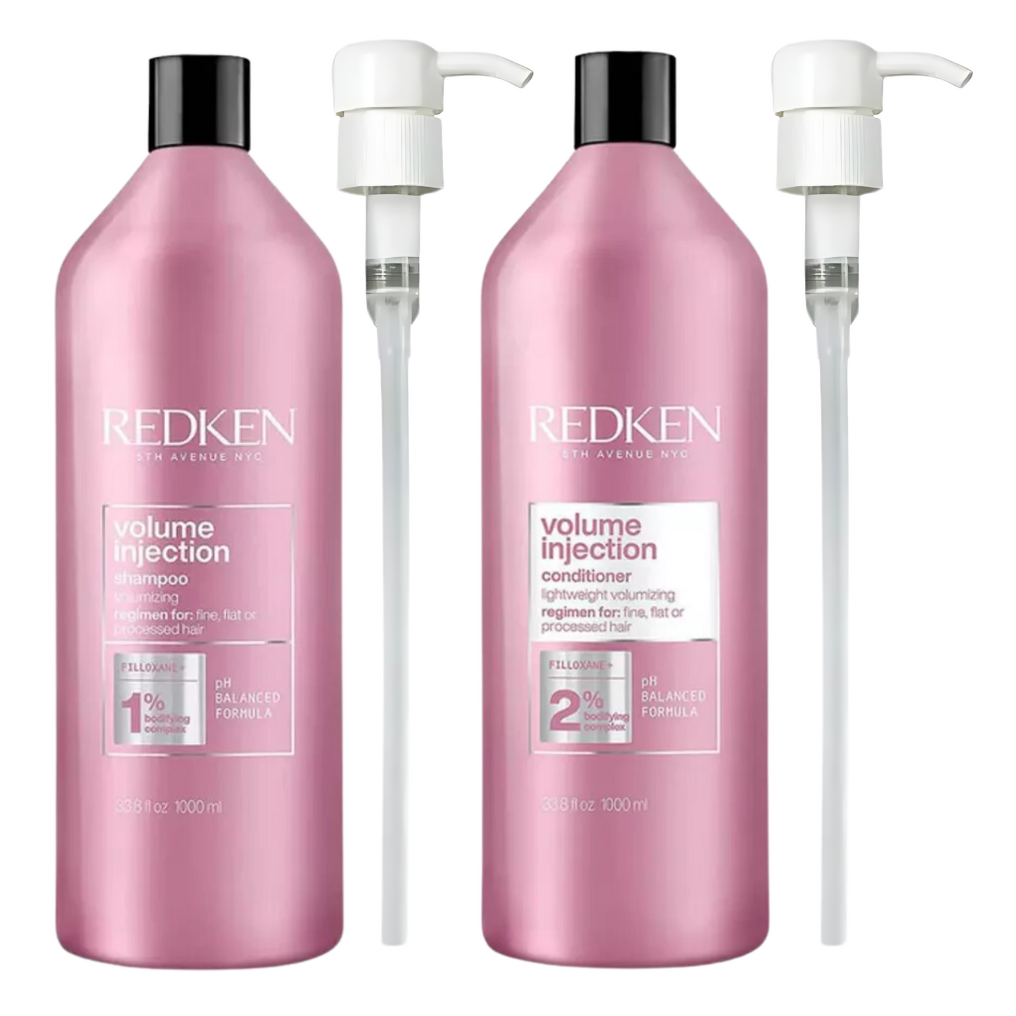 REDKEN VOLUME INJECTION SHAMPOO AND CONDITIONER