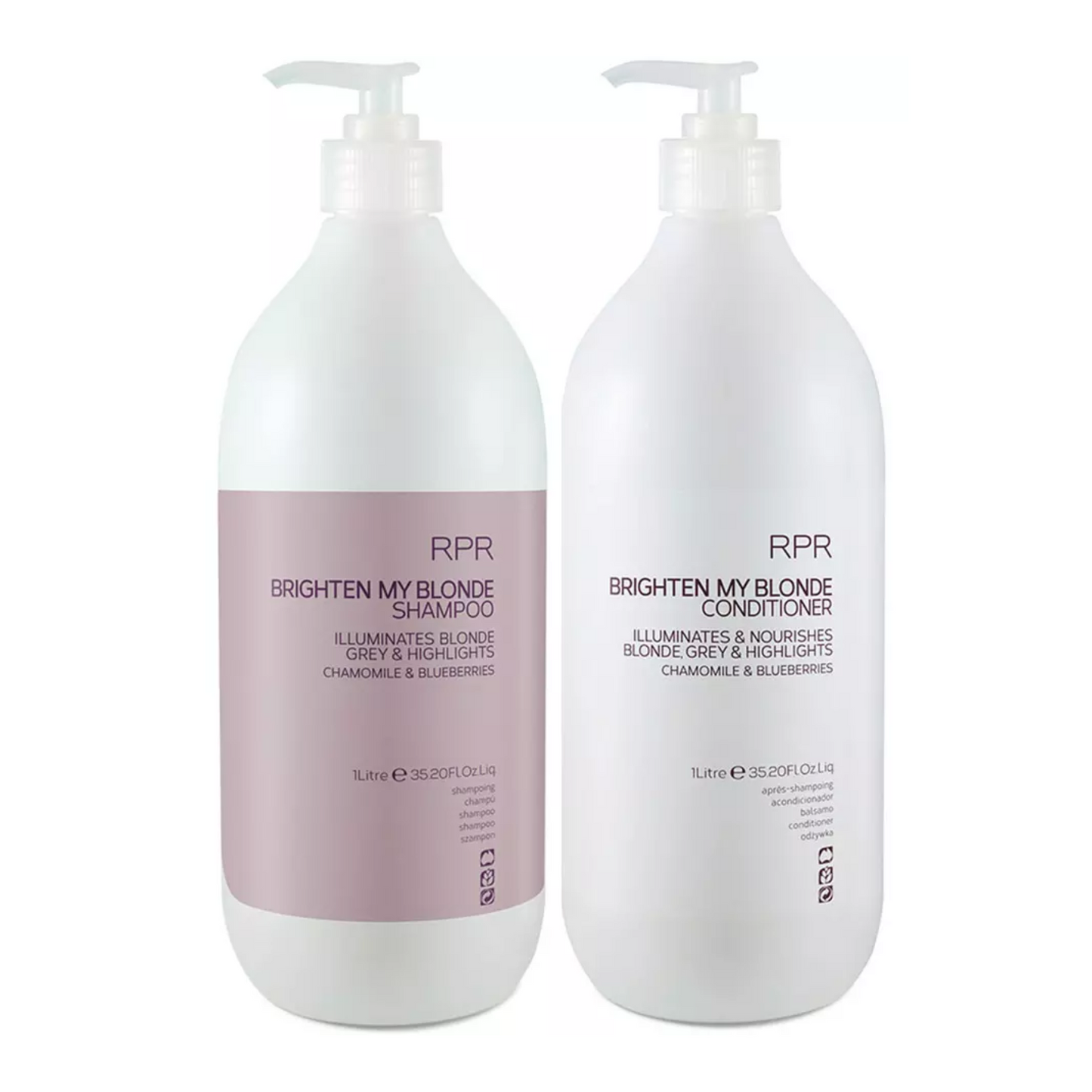 RPR BRIGHTEN MY BLONDE SHAMPOO AND CONDITIONER