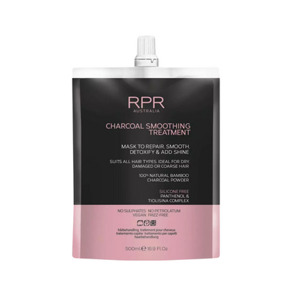 RPR CHARCOAL TREATMENT MASK TO REPAIR SMOOTH DETOXIFY AND SHINE