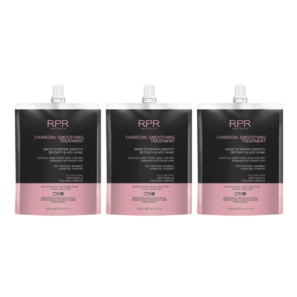 RPR CHARCOAL TREATMENT MASK TO REPAIR SMOOTH DETOXIFY AND SHINE