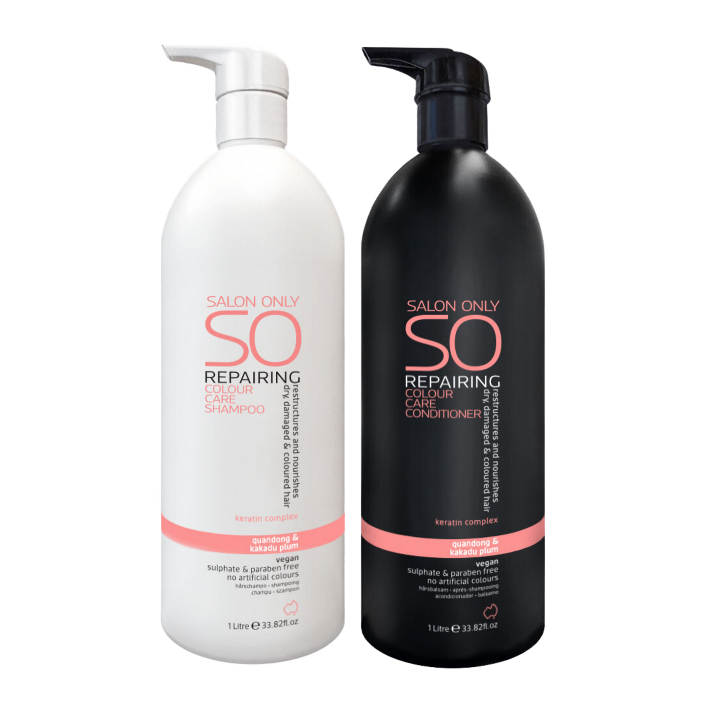 SALON SO REPAIRING SHAMPOO AND CONDITIONER