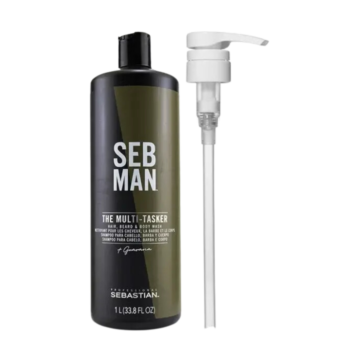 SEB MAN THE MULTI-TASKER HAIR, BEARD & BODY WASH