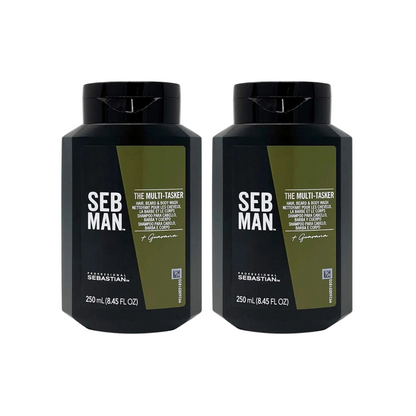 SEB MAN THE MULTI-TASKER HAIR, BEARD & BODY WASH
