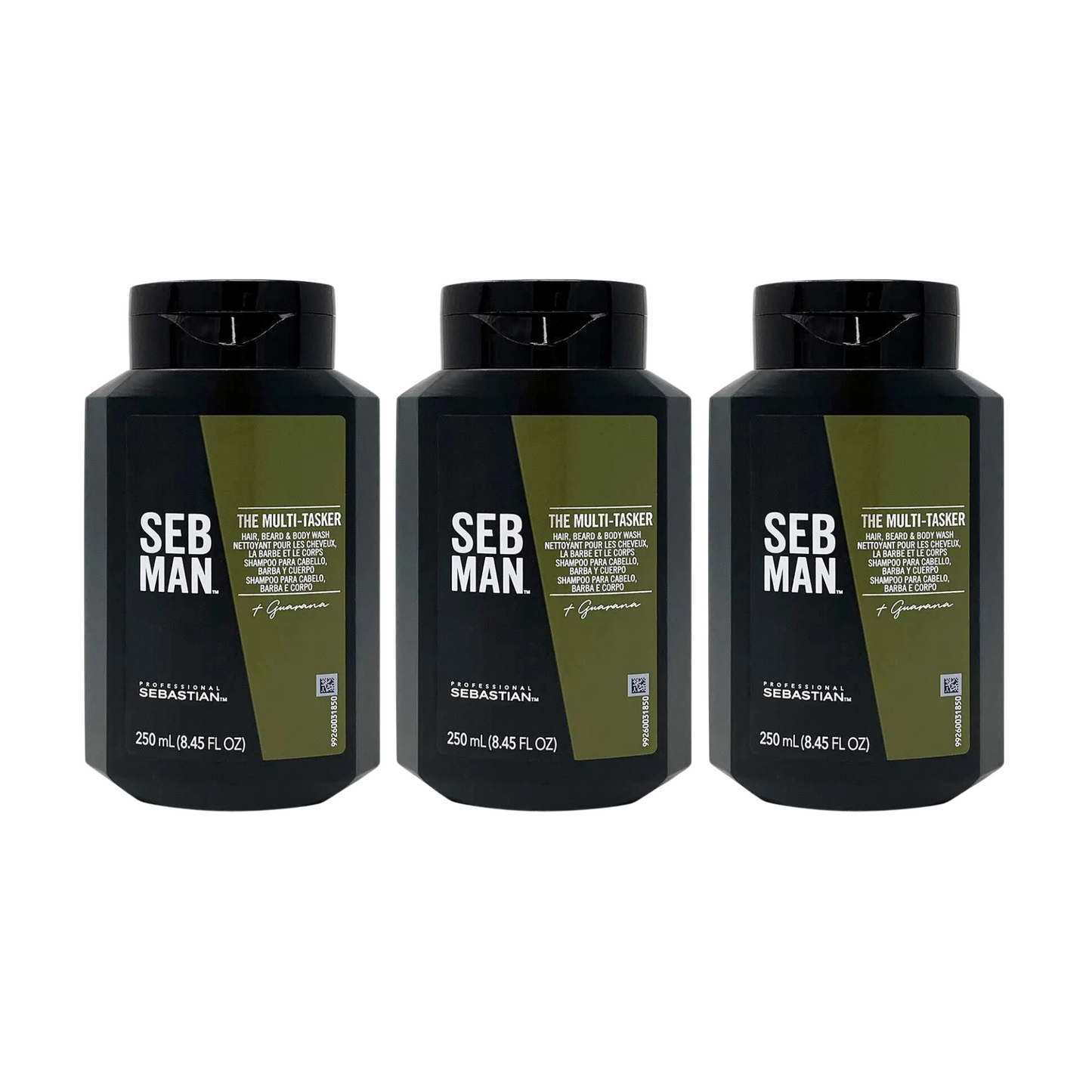 SEB MAN THE MULTI-TASKER HAIR, BEARD & BODY WASH