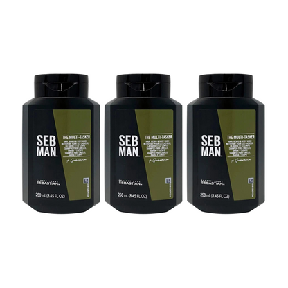 SEB MAN THE MULTI-TASKER HAIR, BEARD & BODY WASH
