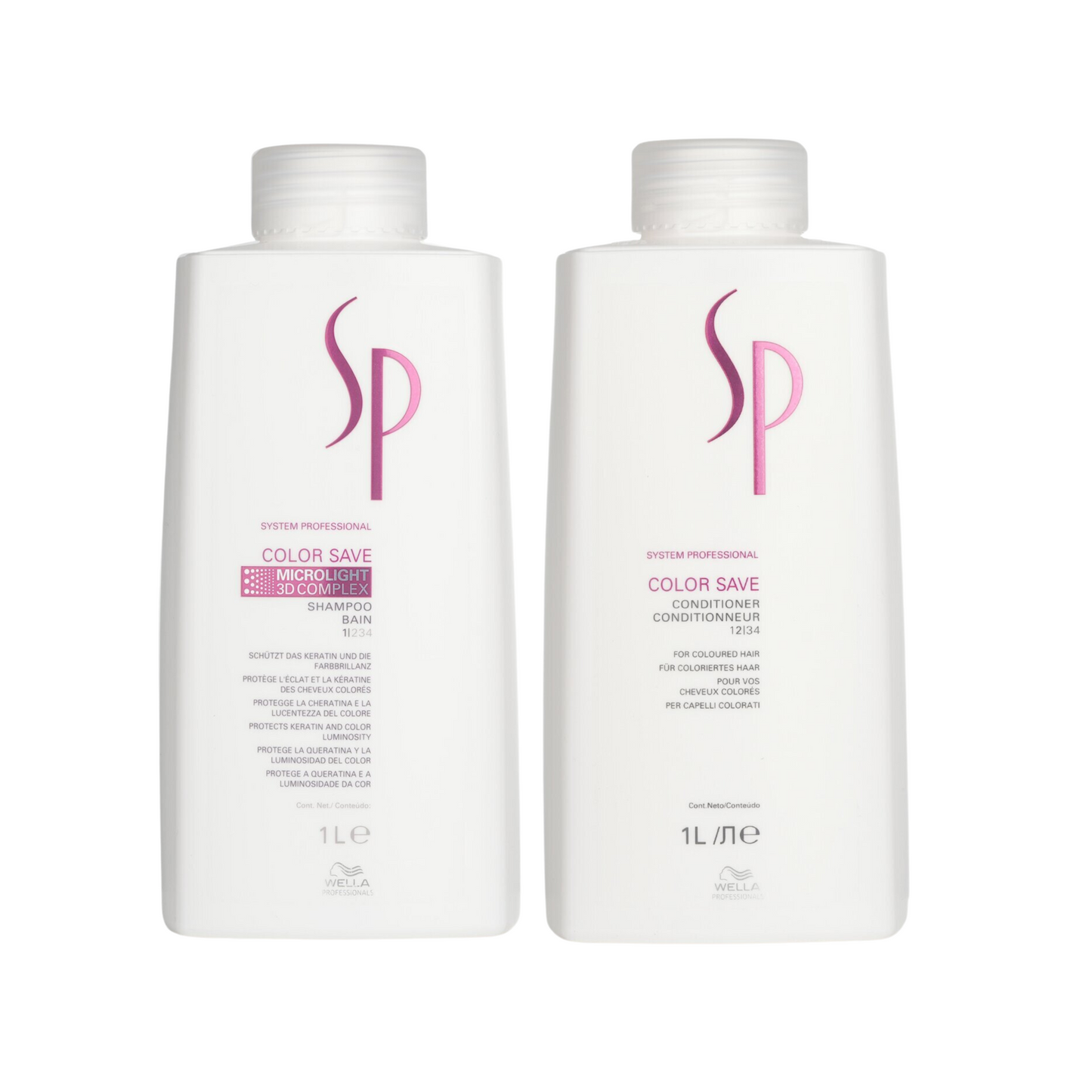 WELLA SP CLASSIC COLOR SAVE SHAMPOO AND CONDITIONER
