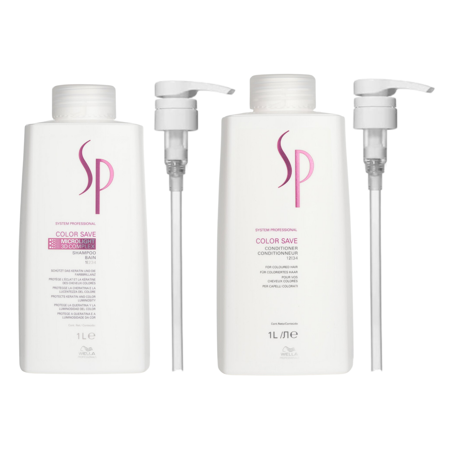 WELLA SP CLASSIC COLOR SAVE SHAMPOO AND CONDITIONER