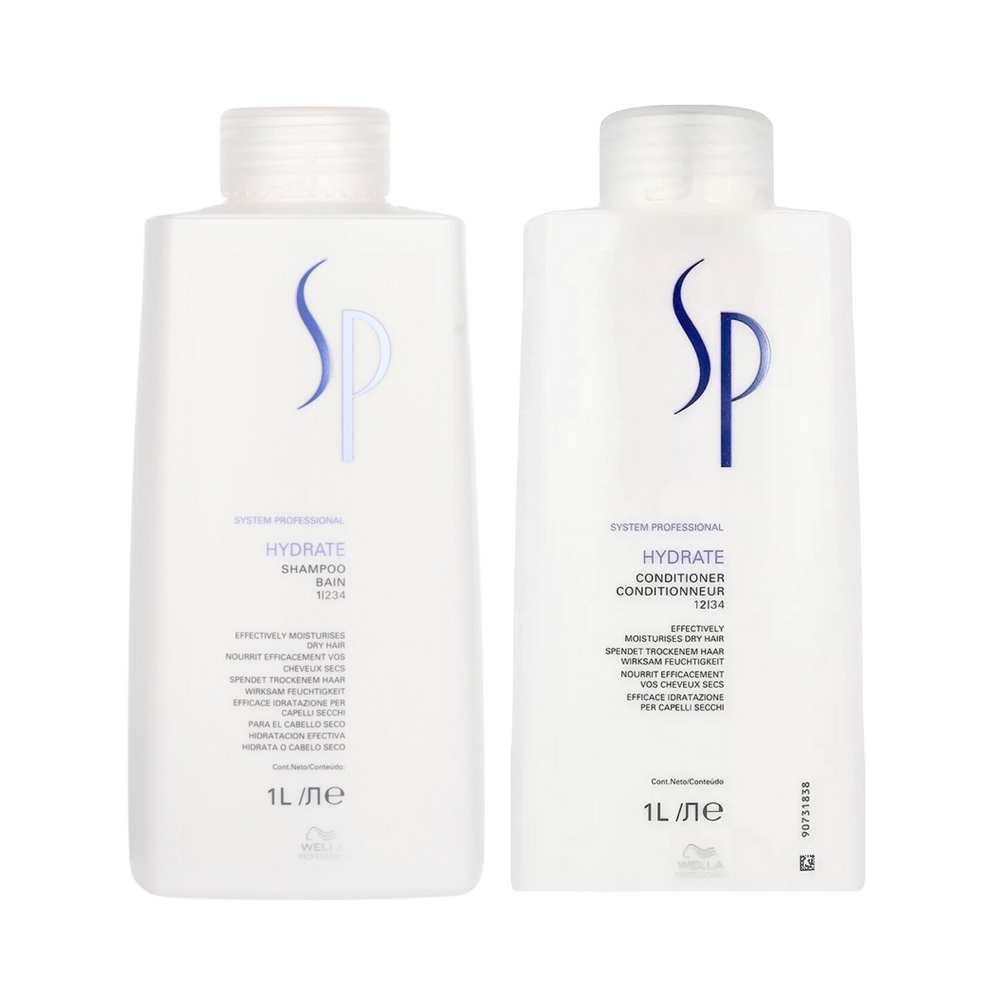 WELLA SP CLASSIC HYDRATE SHAMPOO AND CONDITIONER