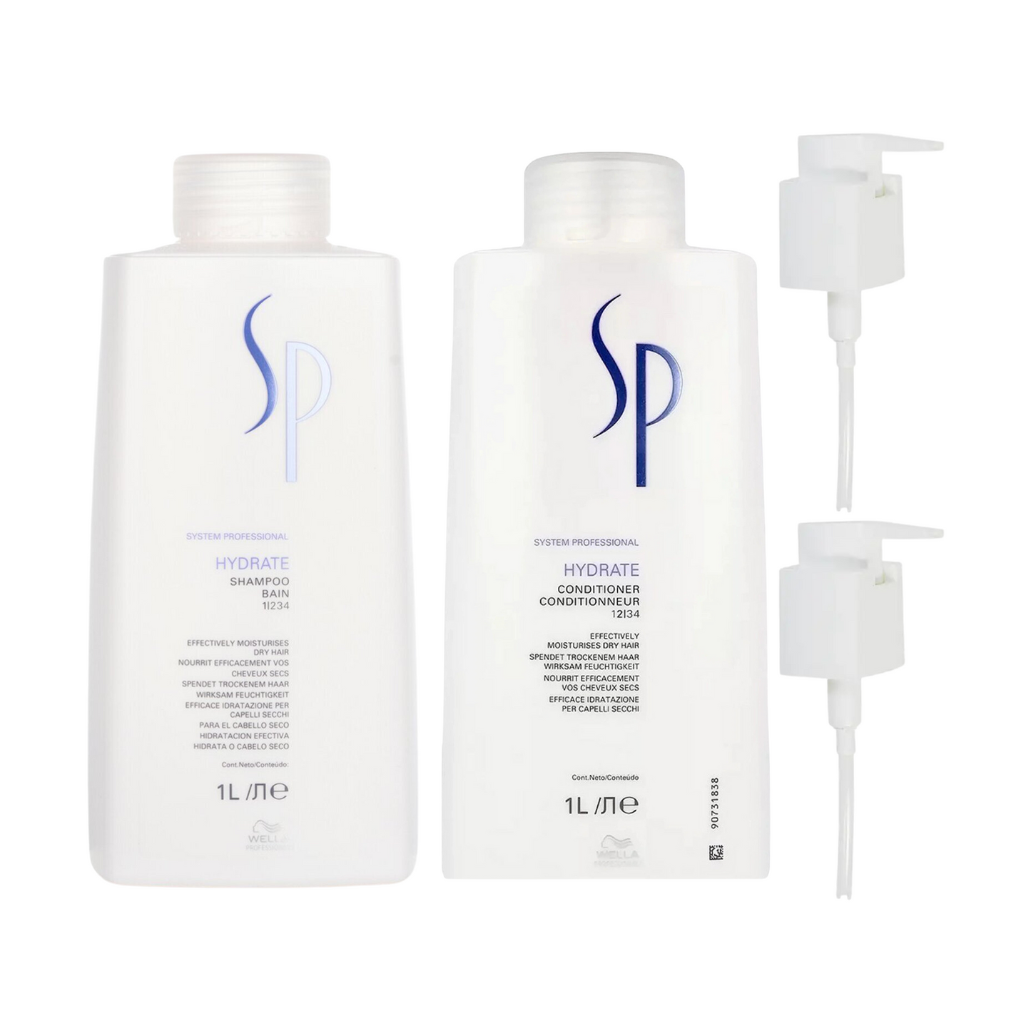 WELLA SP CLASSIC HYDRATE SHAMPOO AND CONDITIONER