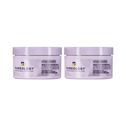 PUREOLOGY STYLE + PROTECT MESS IT UP TEXTURE PASTE