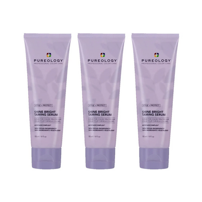 PUREOLOGY  STYLE + PROTECT SHINE BRIGHT TAMING SERUM