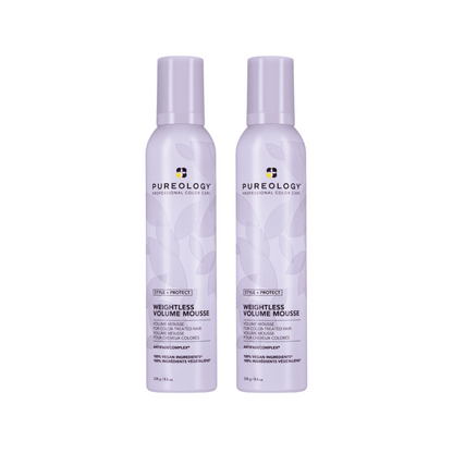 PUREOLOGY STYLE + PROTECT WEIGHTLESS VOLUME MOUSSE