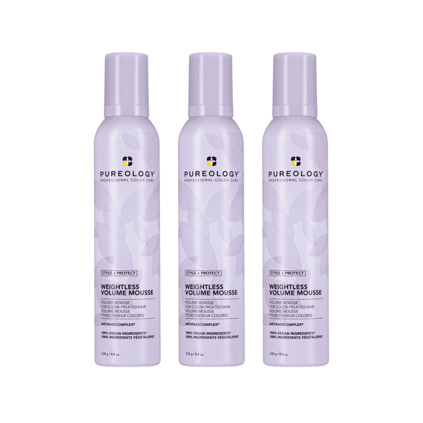 PUREOLOGY STYLE + PROTECT WEIGHTLESS VOLUME MOUSSE