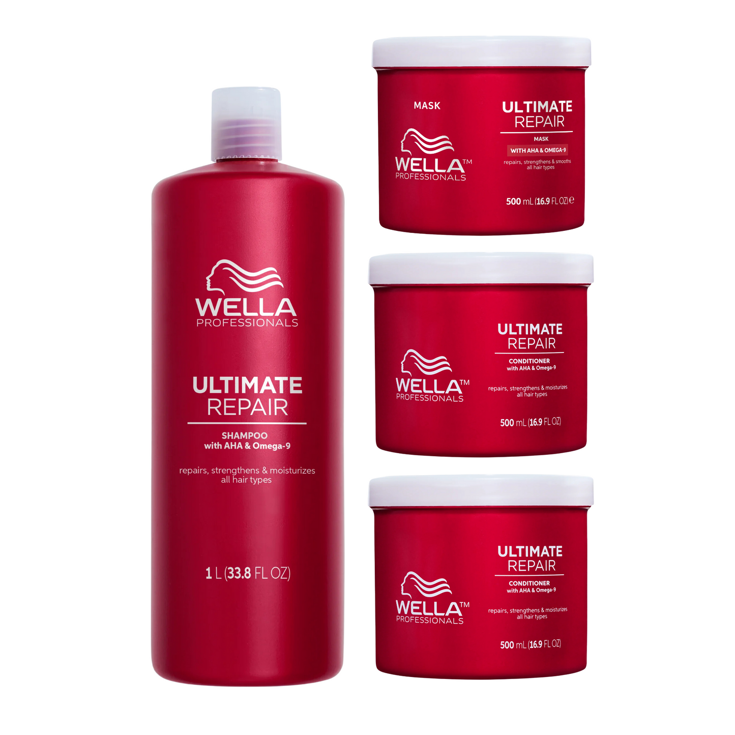 WELLA PROFESSIONAL ULTIMATE REPAIR SHAMPOO AND CONDITIONER AND MASK