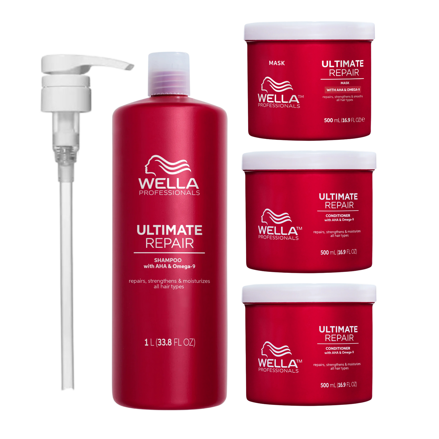 WELLA PROFESSIONAL ULTIMATE REPAIR SHAMPOO AND CONDITIONER AND MASK