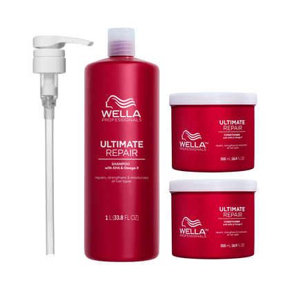 WELLA PROFESSIONAL ULTIMATE REPAIR SHAMPOO AND CONDITIONER