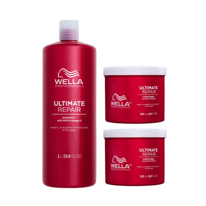 WELLA PROFESSIONAL ULTIMATE REPAIR SHAMPOO AND CONDITIONER