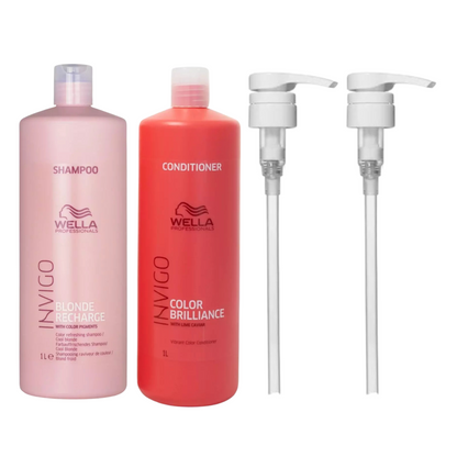 INVIGO BLONDE RECHARGE SHAMPOO AND COLOR CONDITIONER
