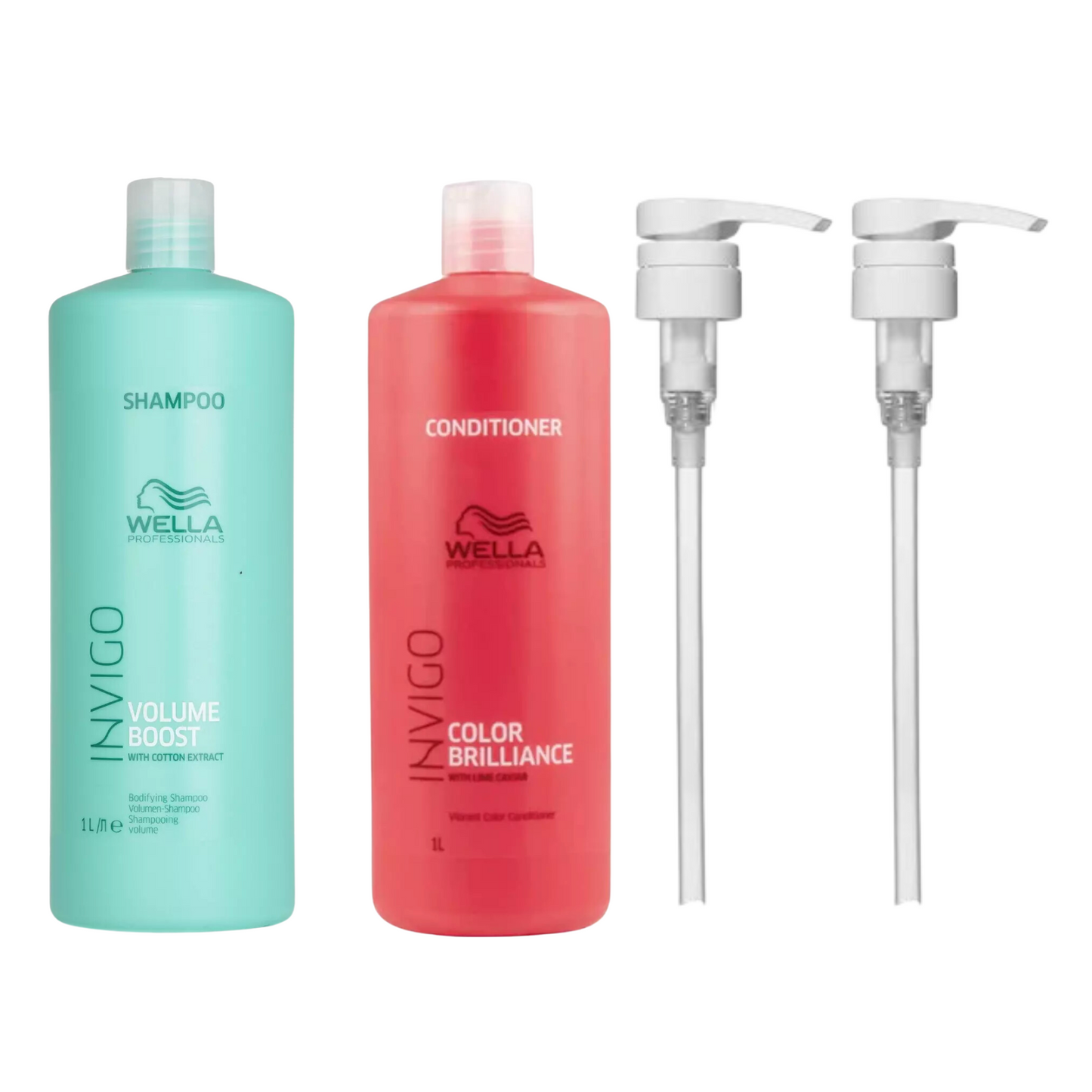 WELLA INVIGO VOLUME BOOST SHAMPOO AND COLOR CONDITIONER
