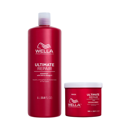 WELLA PROFESSIONAL ULTIMATE REPAIR SHAMPOO AND MASK