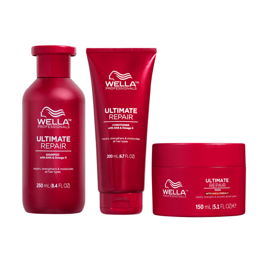 WELLA PROFESSIONAL ULTIMATE REPAIR SHAMPOO AND CONDITIONER AND MASK