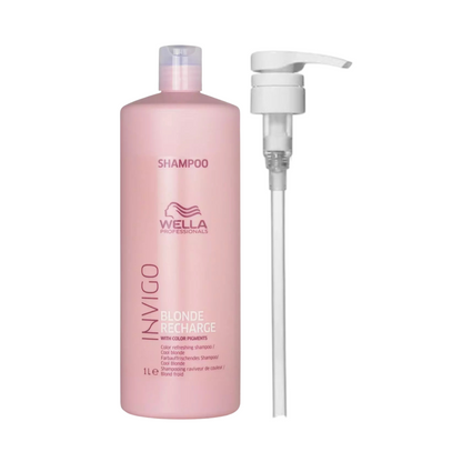 WELLA WP INVIGO BLONDE RECHARGE COOL BLONDE COLOR REFRESHING SHAMPOO
