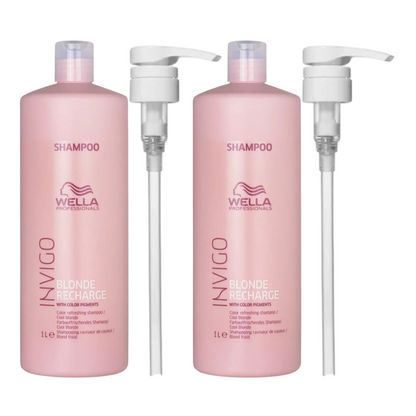 WELLA WP INVIGO BLONDE RECHARGE COOL BLONDE COLOR REFRESHING SHAMPOO